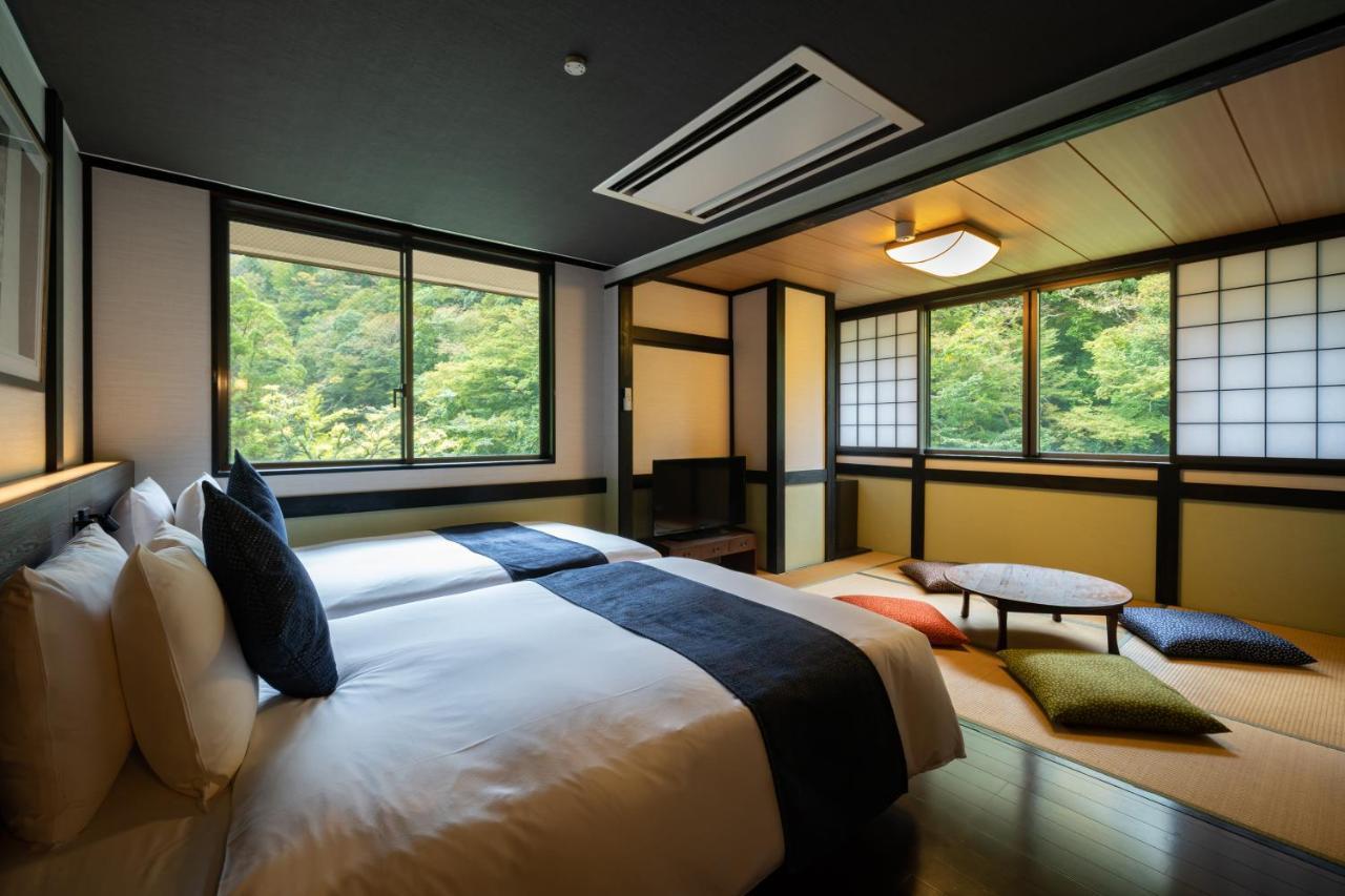 Onsen Guest House Tsutaya Hakone Exteriör bild